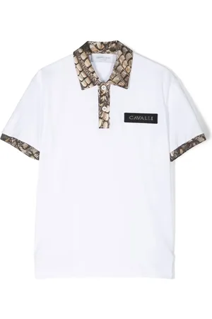 Roberto Cavalli Polo con stampa