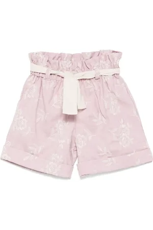 LA STUPENDERIA Belted shorts
