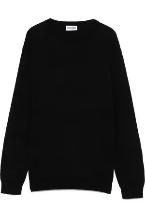 Moschino Maglione con logo jacquard