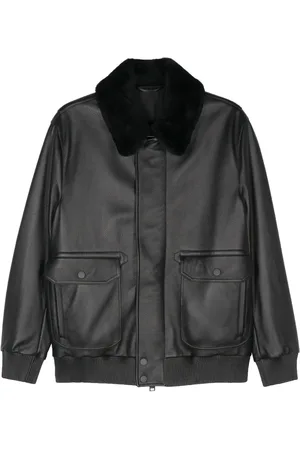 BRIONI Bomber in pelle
