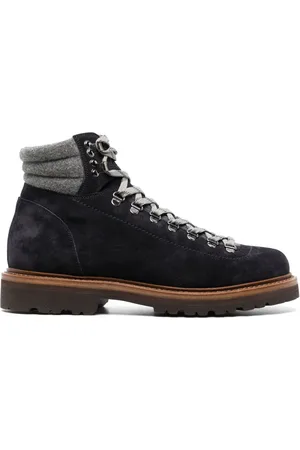 Brunello Cucinelli Stivali da trekking stringati