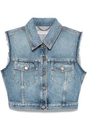 Alessandra Rich Gilet crop