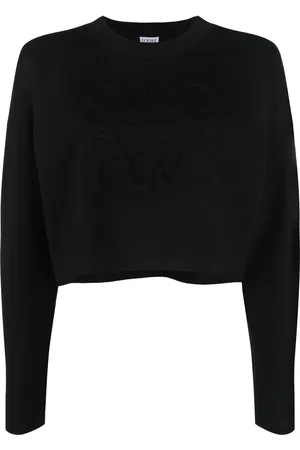 Loewe Maglione crop con motivo Anagram
