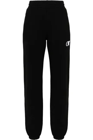 OFF-WHITE Pantaloni sportivi con ricamo
