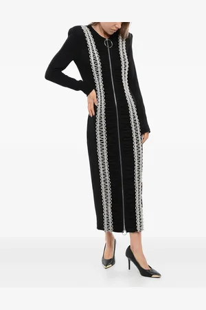 Balmain Crystal-embellished midi dress