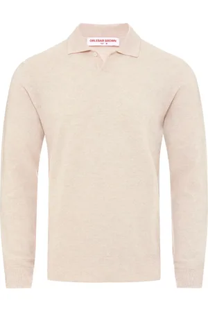 Orlebar Brown Polo Bruno a maniche lunghe