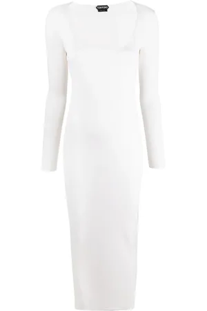 Tom Ford Abito midi con scollo rotondo