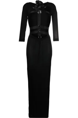 Roberto Cavalli Abito lungo con dettaglio cut-out