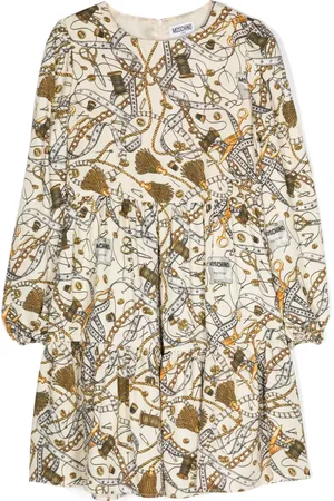 Moschino Abito con stampa Sartorial