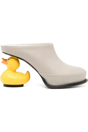 Maison Mihara Yasuhiro Mules con tacco ad anatra