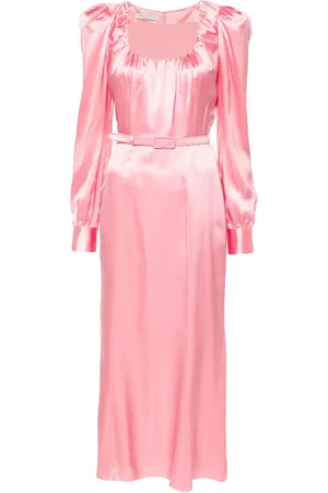 Alessandra Rich Abito midi con cintura