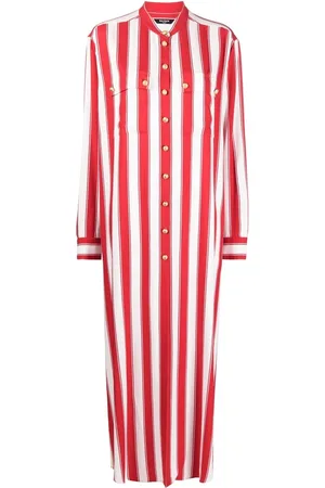 Balmain Chemisier a righe