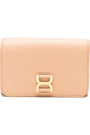 Chloé Portafoglio tri-fold in pelle