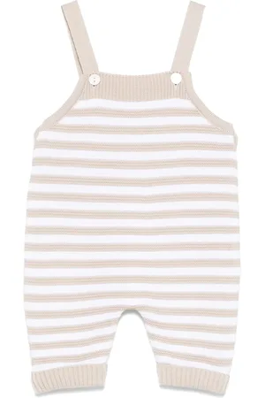 LITTLE BEAR Striped dungarees