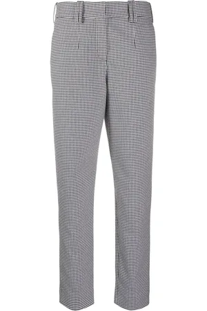 Balmain Pantaloni con motivo pied-de-poule
