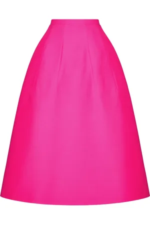 VALENTINO GARAVANI Gonna midi in Crepe Couture