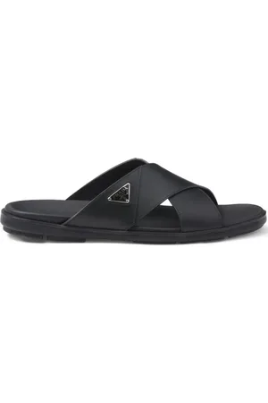 Prada Sandali con design a fasce