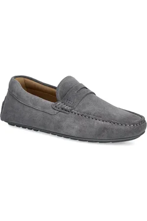 HUGO BOSS Mocassini in pelle scamosciata