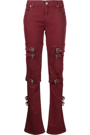 BLUMARINE Jeans con dettaglio cut-out