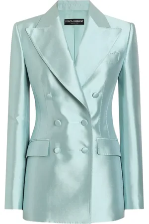 Dolce & Gabbana Blazer doppiopetto in raso
