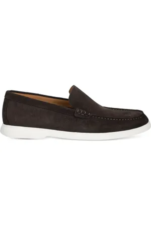 HUGO BOSS Mocassini in pelle scamosciata