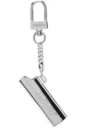 AMBUSH Portachiavi Lighter Case con logo inciso
