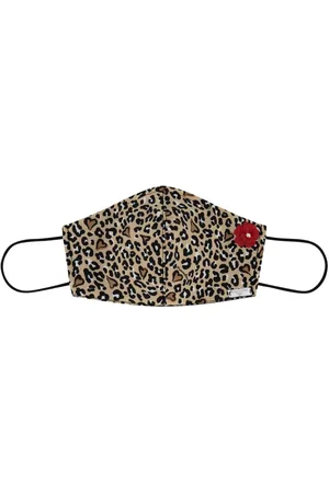 MONNALISA Leopard-print mask