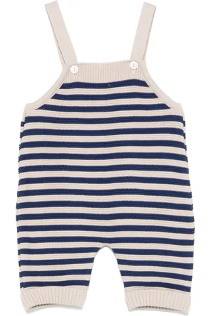 LITTLE BEAR Striped dungarees