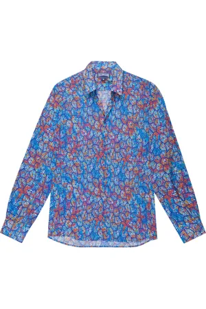 Vilebrequin Camicia con stampa astratta