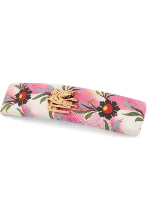 Etro Fermacapelli con placca logo