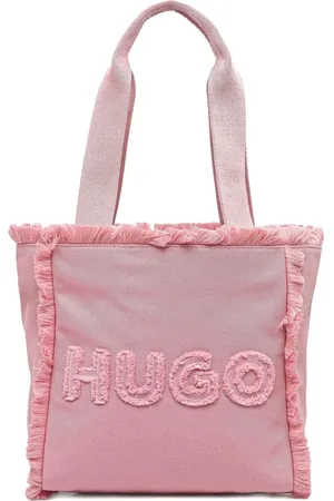 HUGO BOSS Borsa tote Lou con logo ricamato