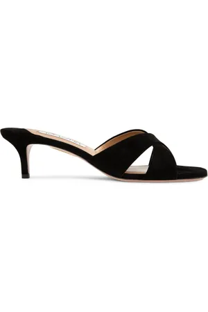 Aquazzura Sandali Divine a incrocio con tacco