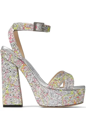 Jimmy Choo Sandali Gaia 140mm con plateau