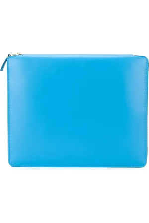 Comme des Garçons Custodia iPad in pelle con zip