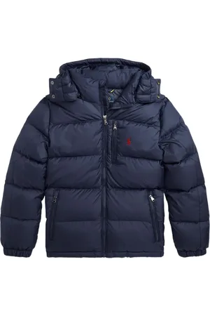 Ralph Lauren Piumino con ricamo Polo Pony