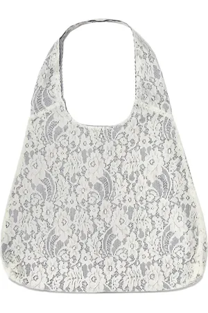Gohar World Borsa tote Port con ricamo