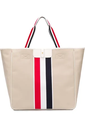 Thom Browne Borsa tote con banda RWB