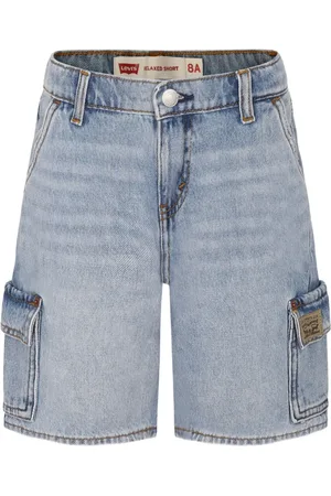 Levi's Kids Pantaloncini Di Jeans - Shorts In Denim Elasticizzato Per Bambini E Ragazzi, Vita Media - Foto 4