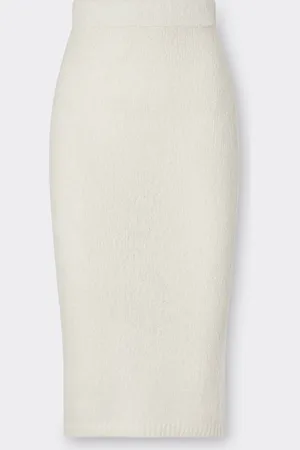 FERRARI Gonna Pencil In Cashmere E Lana Merino
