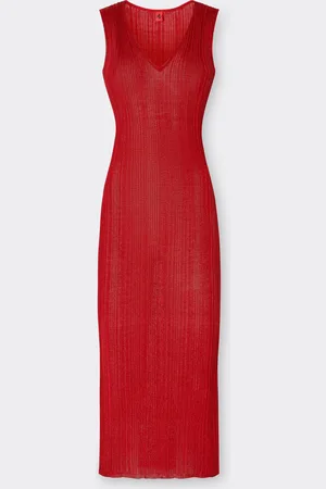 FERRARI Abito Senza Maniche In Viscosa E Lurex