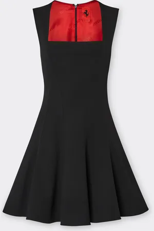 FERRARI Abito Corto In Lana Comfort