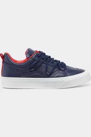 FERRARI Sneaker In Pelle Martellata