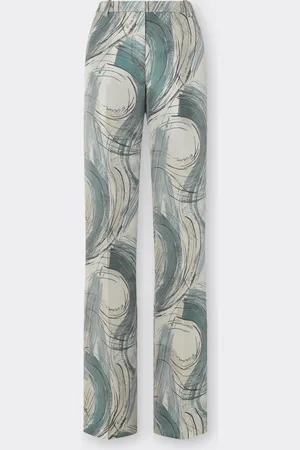 FERRARI Pantalone Jacquard Con Motivo Brushed