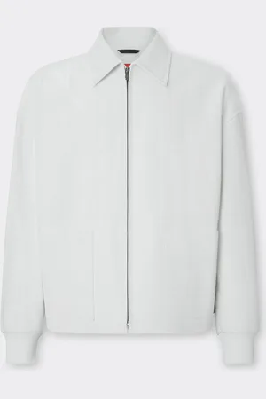 FERRARI Bomber In Liquid Leather