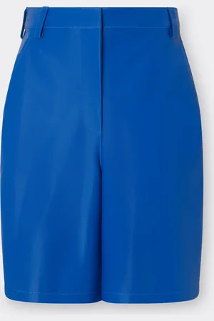 FERRARI Pantalone Short In Liquid Leather