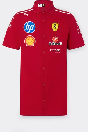 FERRARI 2025 Camicia Team Puma Per Scuderia Hp
