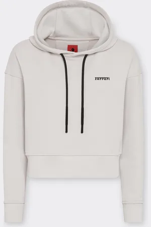 FERRARI Felpa Con Cappuccio E Logo