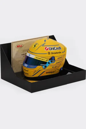FERRARI Mini Casco Lewis Hamilton Miami Special Edition 2025 In Scala 1:2