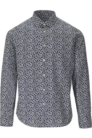 Gmf CAMICIA A FIORI BLU