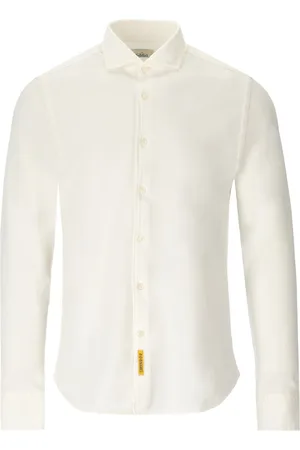 B.D.BAGGIES CAMICIA MICHIGAN IN PIQUET BIANCA